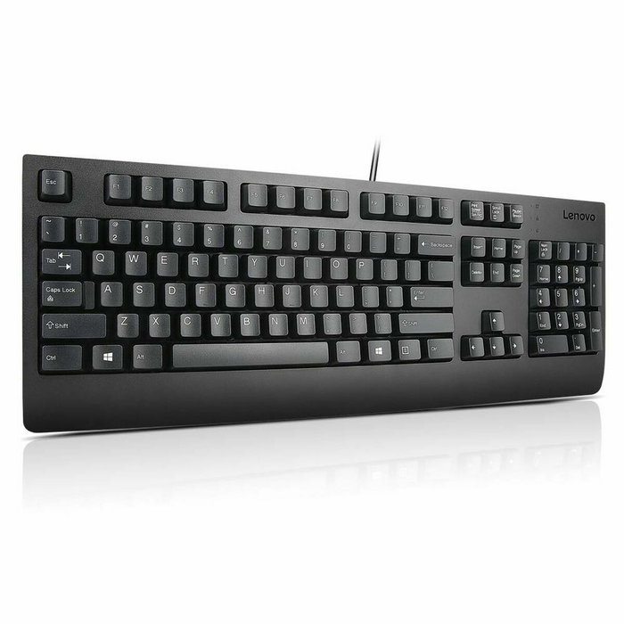Clavier Lenovo 4X30M86918 Espagnol Qwerty Noir