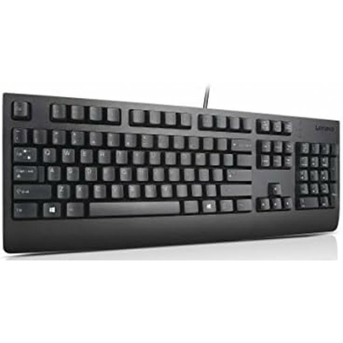Clavier Lenovo 4X30M86918 Espagnol Qwerty Noir