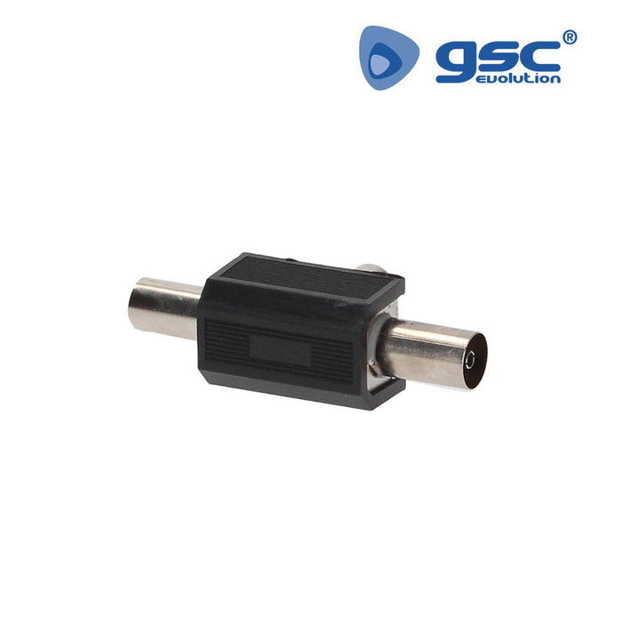 GSC Evolution Répartiteur TV en croix de 1 mâle à 2 femelles Noir GSC Evolution Répartiteur TV en croix de 1 mâle à 2 femelles Noir