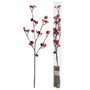 GSC Evolution Branche décorative LED de piñas et bayas rouges 0,75M Luz cálida