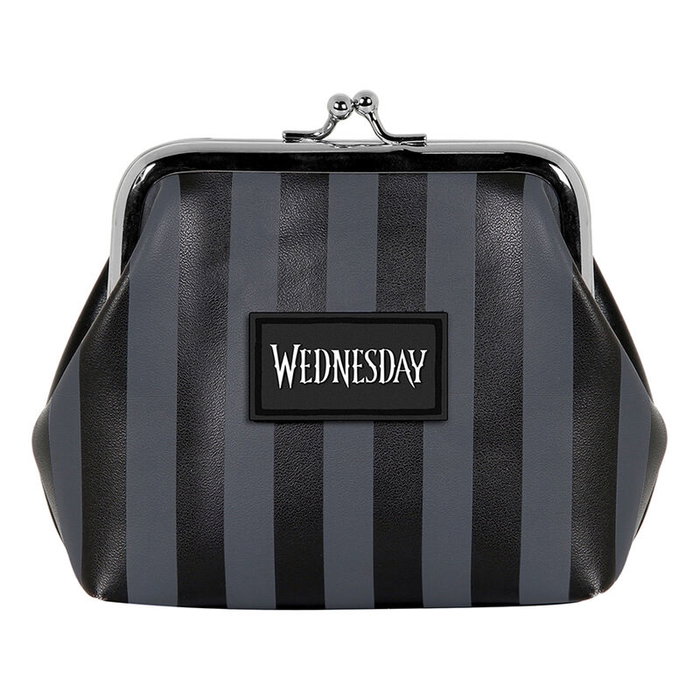 KARACTERMANIA Portefeuille Wednesday (Mercredi), Taille : 10 x 11 x 6 cm