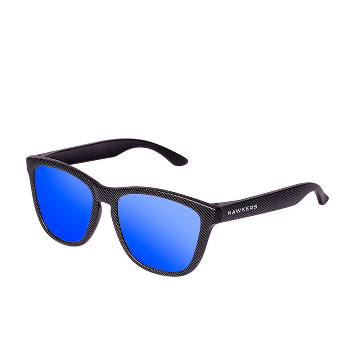 Hawkers Lunettes de Soleil ONE CARBONO Polarisées Verres UV400 Monture Fibre de Carbone Noir pour Homme et Femme Unisexe
