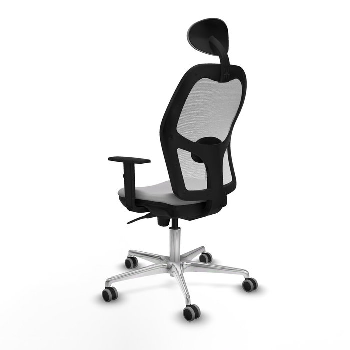 Piqueras y Crespo Chaise de Bureau 1D086G1 Gris clair