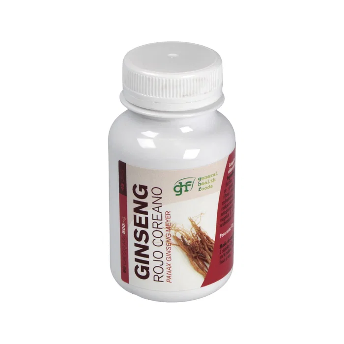 GHF Ginseng Rojo Coreano 500mg 90 capsules GHF Ginseng Rojo Coreano 500mg 90 capsules