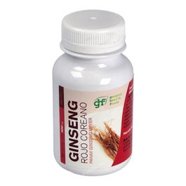 GHF Ginseng Rouge Coréen 500mg - 90 Gélules Complément Alimentaire Énergisant