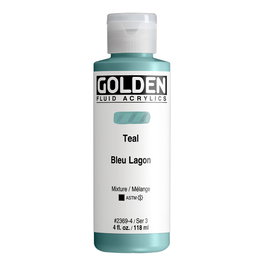 Golden Peinture acrylique fluide Cerceta Cobalto 118 ml
