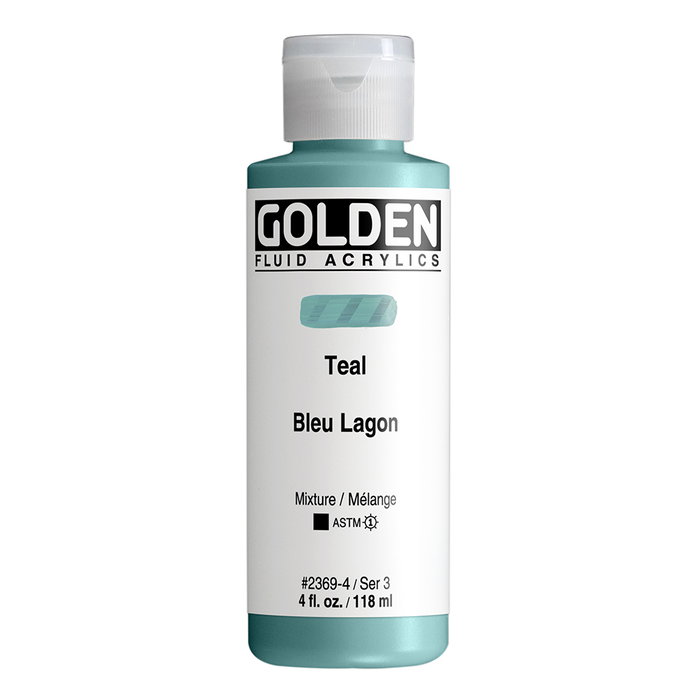 Golden Peinture acrylique fluide Cerceta Cobalto 118 ml Golden Peinture acrylique fluide Cerceta Cobalto 118 ml