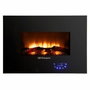Orbegozo CM 8000 Cheminée murale électrique décorative Noir 1800 W
