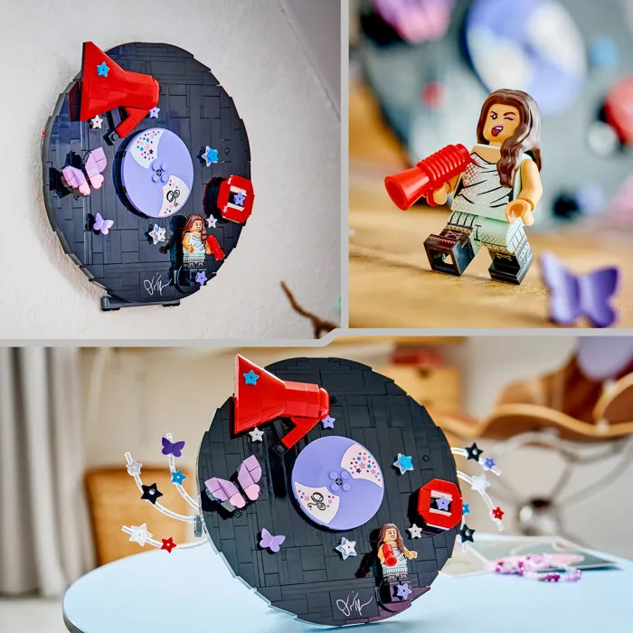 LEGO Vinyle Olivia Rodrigo, décoration musicale à exposer