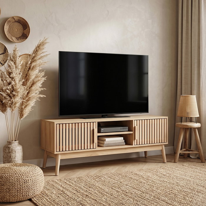 Home Deco Factory Meuble TV Klaus 117x40x48 cm