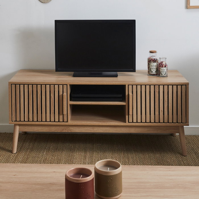 Home Deco Factory Meuble TV Klaus 117x40x48 cm