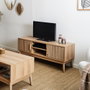 Home Deco Factory Meuble TV Klaus 117x40x48 cm