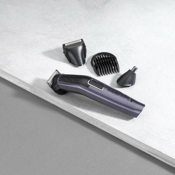 Babyliss Tondeuse multifonction 10-en-1 MT727E carbone et titane
