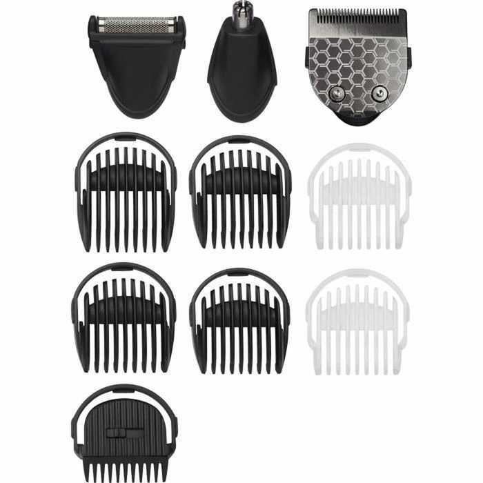 Babyliss Tondeuse multifonction 10-en-1 MT727E carbone et titane