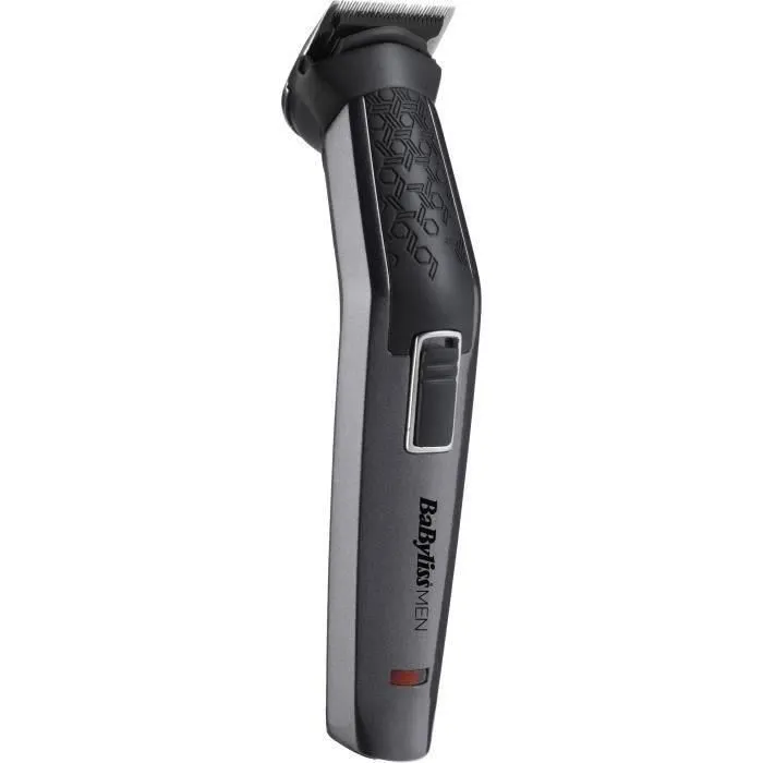 Babyliss MEN MT727E - Tondeuse multifonction 10 en 1 - Lames carbone-titane - Autonomie 60 min - Rasoir, coupe nez et oreilles