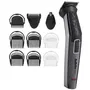 Babyliss MEN MT727E - Tondeuse multifonction 10 en 1 - Lames carbone-titane - Autonomie 60 min - Rasoir, coupe nez et oreilles