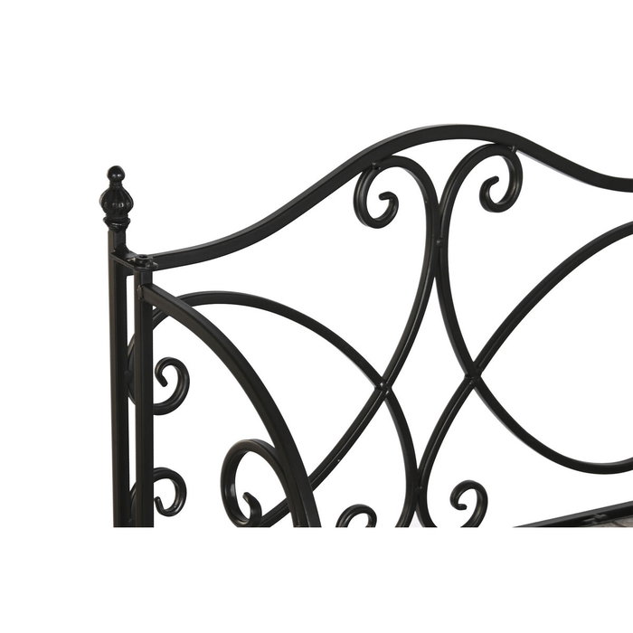 Étagère Home ESPRIT Noir Multicouleur Céramique Forge 3 Etagères 54 x 29 x 121 cm 58 x 31,5 x 117 cm