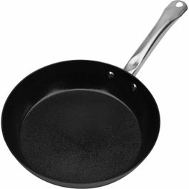 GSW Poêle AVANTI 24 cm Acier Carbone Noir Anti-adhésif