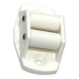 Edm Guide pour cintre de store PR10 blanc polypropylène 40x20x62mm