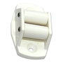 Edm Guide pour cintre de store PR10 blanc polypropylène 40x20x62mm