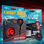 DOCTOR COLLECTOR Réplique Clé 1:1 Knight Rider Le Fantôme du Highway avec Porte-clés Logo Knight Industries - Environ 14 cm
