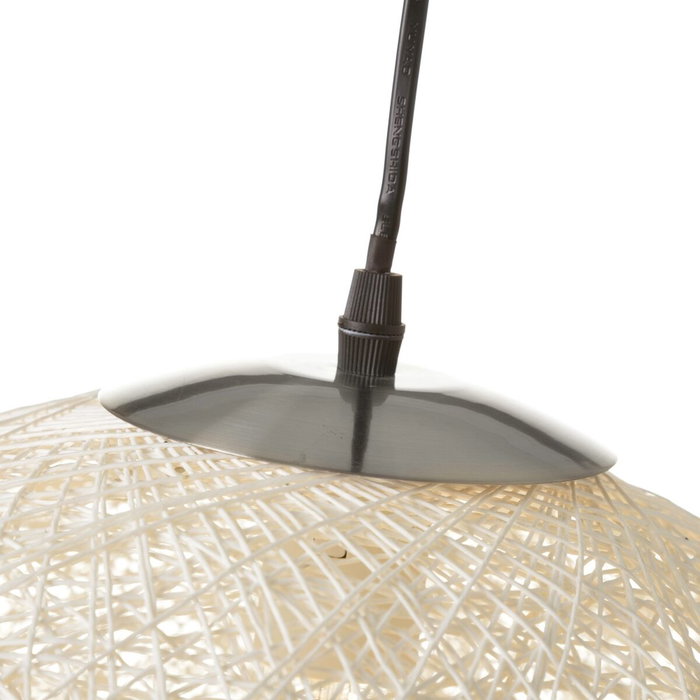 BigBuy Home Suspension Blanc Argenté 25 W