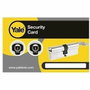 Yale Demi-Cylindre de Serrure YC1000+ 30x10 mm Nickelé