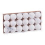 Boules de Noël Blanc Plastique Ø 5 cm (18 Unités)
