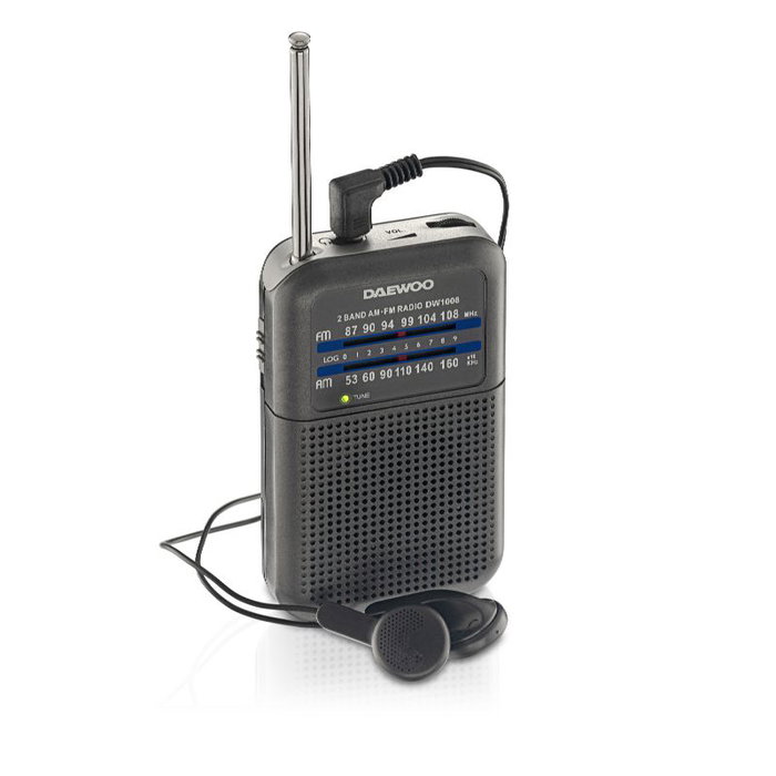 Radio transistor Daewoo DW1008GR Noir Rétro