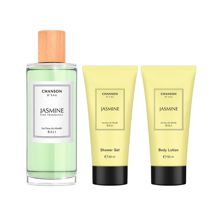Chanson D'Eau Coffret Les Eaux du Monde Jasmin 3 pcs Chanson D'Eau Coffret Les Eaux du Monde Jasmin 3 pcs