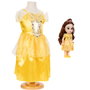 JAKKS PACIFIC - Poupée Bella avec Costume La Belle et la Bête Disney - Poupée 38 cm - Costume Taille 4-7 ans