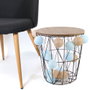 Home Deco Light Guirlande Lumineuse 20 LED Bleu/Or