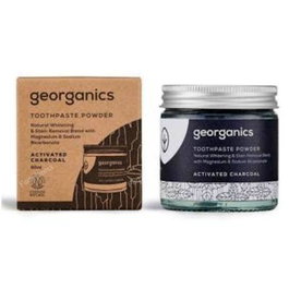 GEORGANICS Dentifrice minéral au charbon activé poudre 60ml