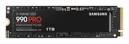 Samsung SSD 990 PRO NVMe M.2 1 To - Disque SSD interne PCIe 4.0 pour gaming et édition vidéo - Vitesse de lecture 7450 Mo/s