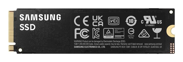 Samsung SSD 990 PRO NVMe M.2 1 To - Disque SSD interne PCIe 4.0 pour gaming et édition vidéo - Vitesse de lecture 7450 Mo/s