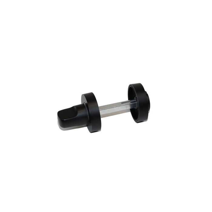Emuca Lot de 5 rosaces rondes condamnées pour portes intérieures, diamètre 35mm, Zamak, Noir Emuca Lot de 5 rosaces rondes condamnées pour portes intérieures, diamètre 35mm, Zamak, Noir