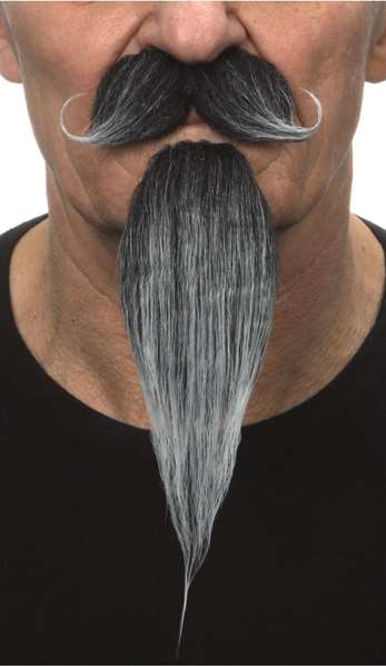 My Other Me Barba y perilla One Size - Fausse barbe et bouc - Accessoire de déguisement adulte (Espagnol, Anglais, Français, Italien, Portugais, Allemand)