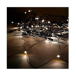 Edm Rideau lumineux Easy-Connect 2 x 1,5 m 90 LED Blanc chaud