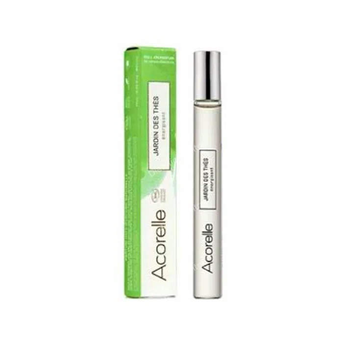 ACORELLE Eau de Parfum Roll-On Jardin des Thés 10 ml - Certification ECOCERT - Fragrance Verte Floral ACORELLE Eau de Parfum Roll-On Jardin des Thés 10 ml - Certification ECOCERT - Fragrance Verte Floral