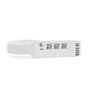 Zebra Z-Band ZD510-HC, bracelet d'identification thermal direct ultra-doux pour adultes, 25 x 279 mm, bord rouge