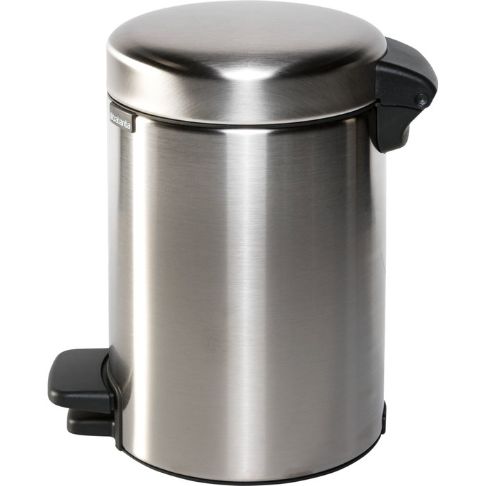 Brabantia Newicon Poubelle à Pédale 3 Litres Confident Brilliant Steel