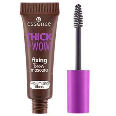 ESSENCE Thick Wow Mascara Fijadora de Cejas 03 Brunette Brown ESSENCE Thick Wow Mascara Fijadora de Cejas 03 Brunette Brown