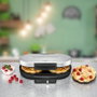 Rommelsbacher WA 1250 Gaufrier Argent et Noir
