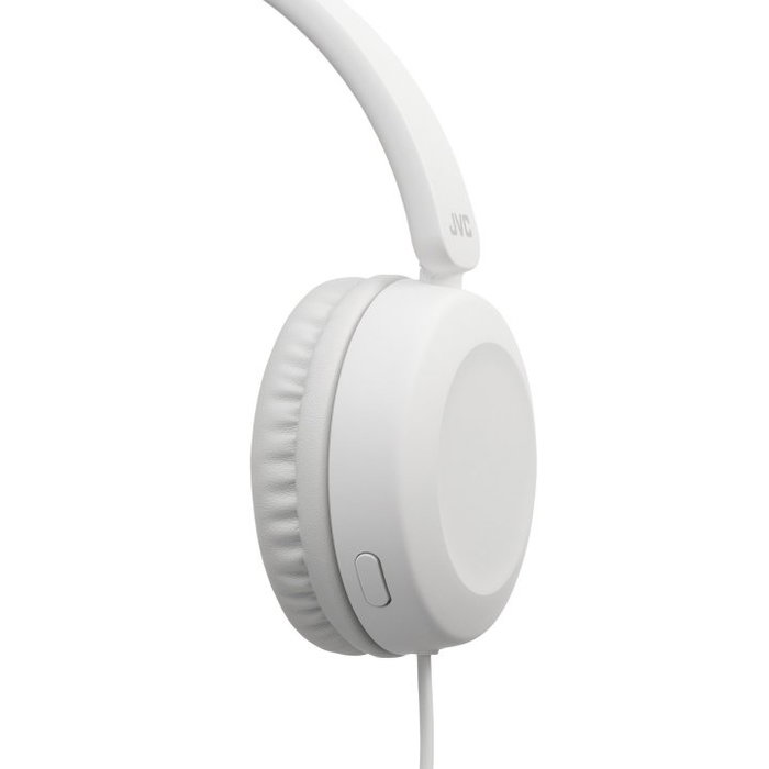 JVC HA-S31M-W Casque Audio Pliable avec Micro Intégré Blanc - Jack 3.5 mm