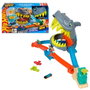 Hot Wheels Circuit Attaque du Requin JHL96 avec Véhicule Métallique
