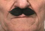 My Other Me Bigote noir - Moustache postiche adulte multilingue (français, espagnol, anglais...) - Taille unique - Multicolore