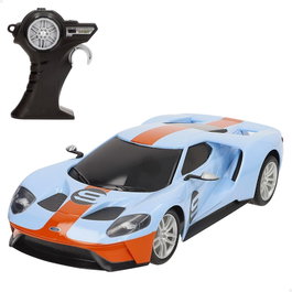 MAISTO Voiture télécommandée Ford GT Heritage 1:24 - 6 fonctions - 32 cm - Charge USB - +5 ans