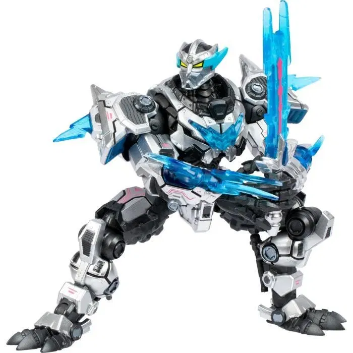 MrBeast Lab Figurine de Collection Panthere Ultime Fusion - 15.8 cm avec 13 Points d'Articulation et Mâchoire Puissante