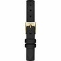 Furla WW00018009L2 - Montre analogique pour femme avec bracelet en cuir noir