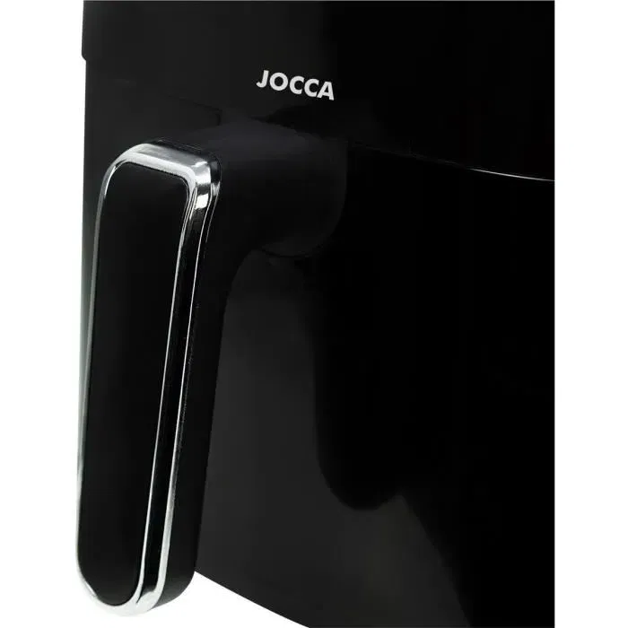 Jocca Friteuse sans huile 2196 - 5L - 1450W - Noir - Technologie Fry Force 360° pour cuisson rapide et uniforme - Grille, four et réchauffeur multifonction